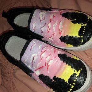CUSTOM PAINTED SHOES